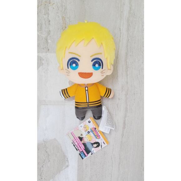 NARUTO TOMONUE UZUMAKI SASUKE BORUTO VOL 1. NEXT GENERATION LOT 3 PLUSH FIGURINE - Picture 7 of 9